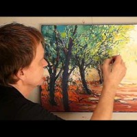 Учимся рисовать красками. Темпера.