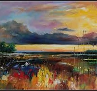 Рисуем портрет. Смешанная техника: масло и темпера.